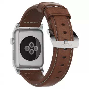 Nomad NM1A4RST00 – Siksniņa viedpulkstenim – brūna – Apple – Apple Watch Sport – Apple Watch – Apple Watch Edition – āda