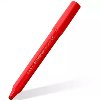 Flomasteri Staedtler 329 C6 — 6 krāsas (Zila, Brūna, Zaļa, Rozā, Sarkana, Dzeltena), Biezs gals