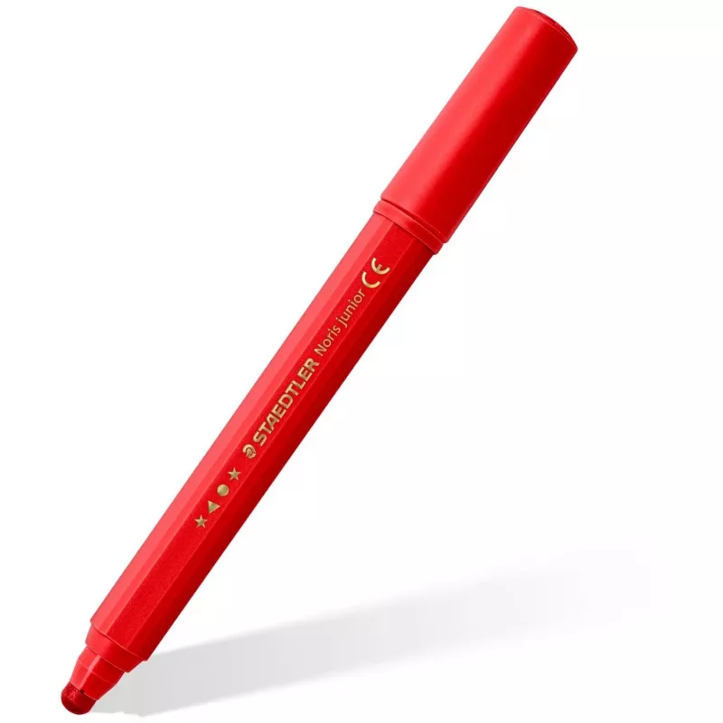Flomasteri Staedtler 329 C6 — 6 krāsas (Zila, Brūna, Zaļa, Rozā, Sarkana, Dzeltena), Biezs gals