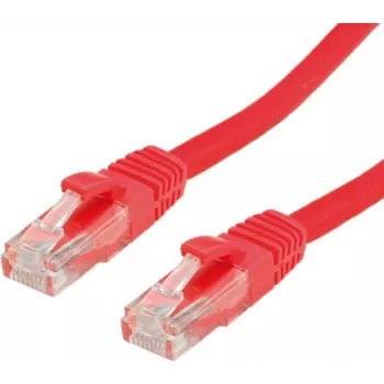 VALUE - Patch-Cable - RJ-45 (vīriešu) uz RJ-45 (vīriešu) - 1.5 m - UTP - CAT 6a - Moulded - Sarkans, RAL 3000 (21.99.1481)