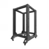 Lanberg Open Rack 19 inch 18U 600x800 Melns