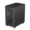 19 collu tīkla skapis LANBERG FF01-6022-23B, 22U, 600×1000 mm, melns, perforētas durvis
