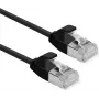 ROLINE GREEN U/FTP Patch Cable Cat.6A (Class EA), LSOH, slims, melns, 3 m (21.44.3356)