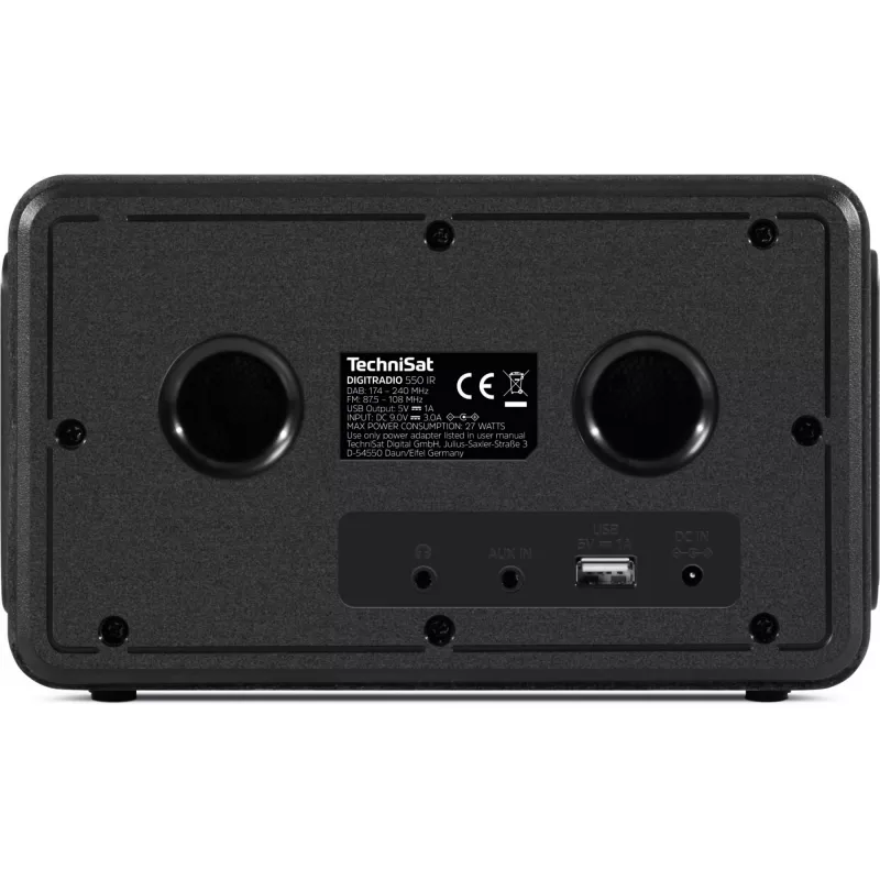 Personālais radio TechniSat DigitRadio 550 IR DAB+ FM 100W