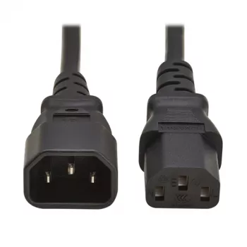 Eaton Tripp Lite Series PDU barošanas vads, C13 uz C14 - 10A, 250V, H05VV-F, 5 m (16.4 pēdas)
