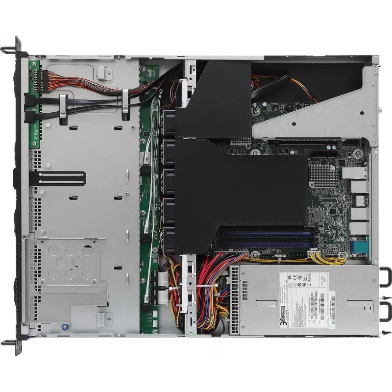 ASRock 1U4LW-B650/2L2T RPSU servera barebone AMD B650 Socket AM5 Rack (1U)
