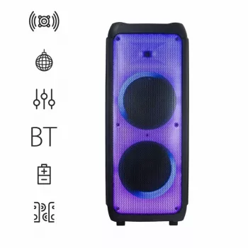 Portatīvais skaļrunis Manta SPK1202B250 BT, Melns