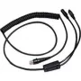 Honeywell CBL-720-300-C00 - Tastatūras pārslēgšanas kabelis / tīkla kabelis - RJ-45 (vīriešu) - PS/2, 6-pin, barošanas avots - 3,0 m - uztīts - Melns
