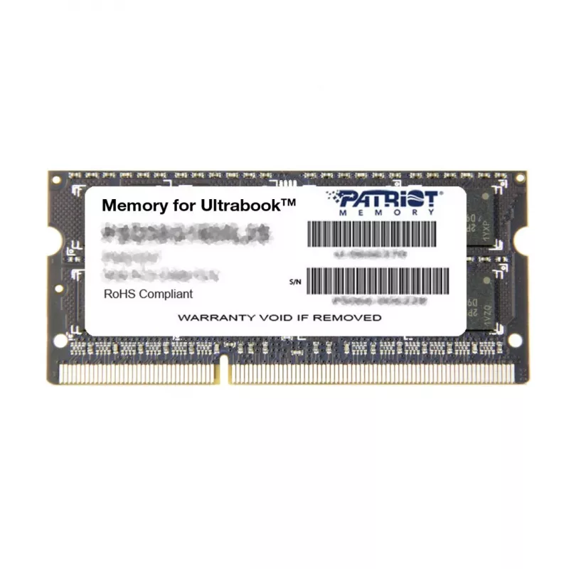 Atmiņas modulis PATRIOT 8GB DDR3 1600MHz 204-pin SO-DIMM 1.35V