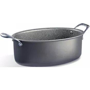 Pensofal Invictum Professional Ovāls Katls 32 cm ar 2 Rokturiem un Stikla Vāku