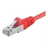 Wentronic Goobay CAT 5e Patch Kabelis, F/UTP, Sarkans, 2 m - CCA Vara Maisījums (50152)
