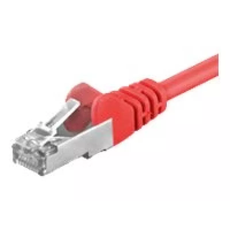 Wentronic Goobay CAT 5e Patch Kabelis, F/UTP, Sarkans, 2 m - CCA Vara Maisījums (50152)