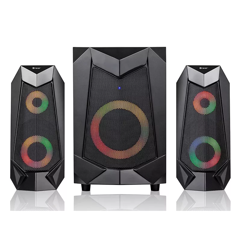 Tracer Hi-Cube 2.1 skaļruņu sistēma ar Bluetooth un RGB apgaismojumu