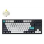 Bezvadu tastatūra Keychron Q3 Max RGB/CARBON Black Q3M-M4
