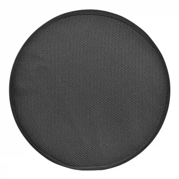Ortopēdiskais rotējošais spilvens ActionMed PO600AM — apaļš sēdekļa spilvens, 360° rotācija, 1,5 kg, melns