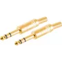 Vadu savienotājs ShiverPeaks BS50200-G2 6.3 mm Zelts