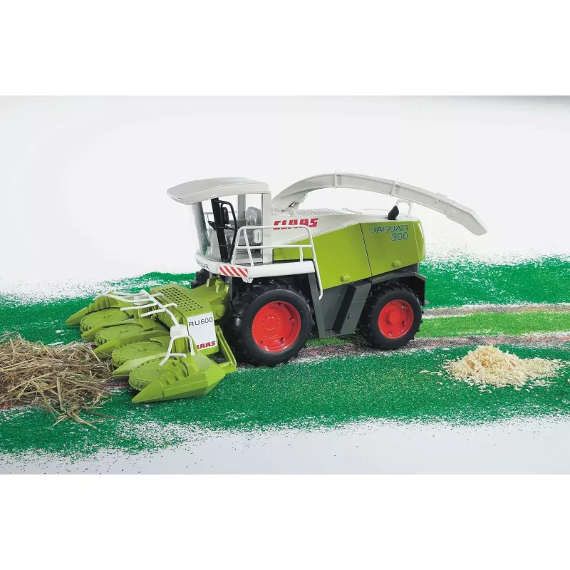 Rotaļlietu lopbarības kombains BRUDER Claas Jaguar 900, plastmasa, ieteicamais vecums 4+