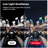 Action kamera Insta360 Ace Pro 2 — 50 MP, 8K Ultra HD (7680×3272), 1/1.3 collu sensors, līdz 240 kadriem/s, iebūvēts ekrāns, Wi‑Fi, MicroSD, 177,7 g, Melna