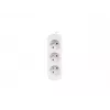 Lanberg PS0-03E-0150-W pagarinātājs ar 3 kontaktligzdām, balts