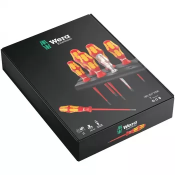Taisnais skrūvgriežu komplekts Wera 160 iS/7