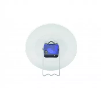 NeXtime klok 5172 Little Disco, Ø20 cm, sienas, sudrabs