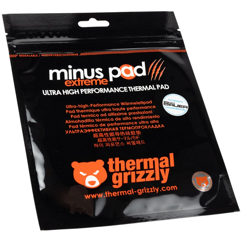 Thermal Grizzly Minus Pad Extreme TG-MPE-120-20-15-R termopaliktnis 120 x 20 x 1,5 mm, zils/rozā