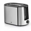 Toasteris WMF Bueno Pro 6 — 2 šķēlēm, 870 W, sudrabs/melns