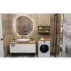 Pola vannas istabas skapis veļas mašīnai - Artisan Oak