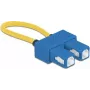 Optiskās šķiedras cilpas adapteris DeLOCK 86920 SC UPC vienmoda zils