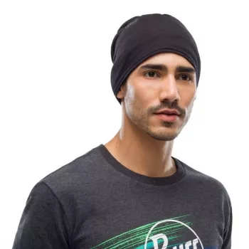 Kakla aizsargs Buff 100637 Melns Merino vilna bezšuvju 47g