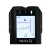 Metāla detektors Yato YT-73138, meklēšanas dziļums 0.12 m, LCD displejs