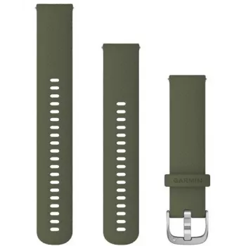 Garmin 010-12924-11 Zaļa silikona siksniņa viedpulksteņiem, 20 mm