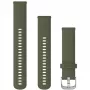 Garmin 010-12924-11 Zaļa silikona siksniņa viedpulksteņiem, 20 mm
