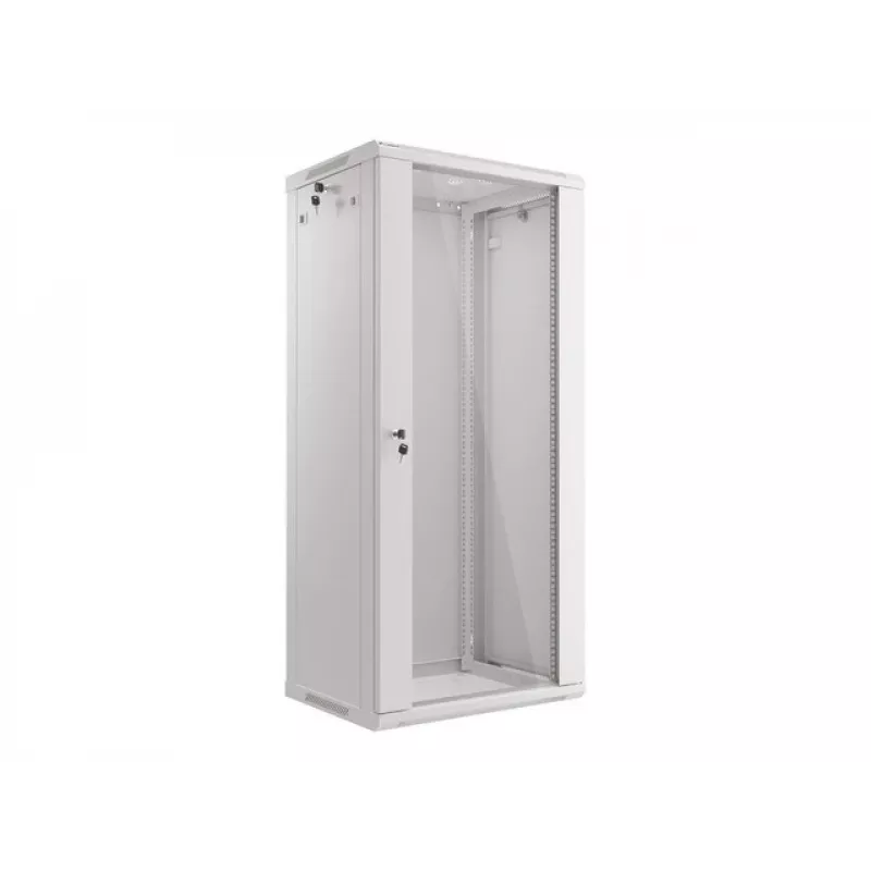Lanberg WF01-6427-10S sienas skapis 27U, balts