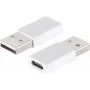 Pārejas adapteris ShiverPeaks BS14-05031 USB A uz USB C