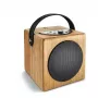 Pārnēsājams koka dizaina mūzikas atskaņotājs WAVEMASTER KidzAudio 61002 — kompakts audio atskaņotājs bērniem
