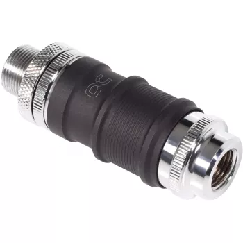 Alphacool Quick Disconnect Set BLH1A IG-IG ar Schott savienotāju – ātrās atvienošanas pāris G½/G1/4 veidgabaliem