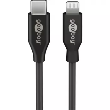 Lādēšanas un sinhronizācijas kabelis Goobay Lightning uz USB-C 0.5 m