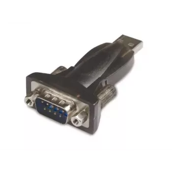 Microconnect USBADB9FC dzimuma mainītājs RS232 uz USB A Melns