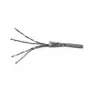 Wentronic Goobay CAT 5e tīkla kabelis, SF/UTP, pelēks, 100 m - CCA vara maisījums, AWG 24/1 (ciets), PVC (68709)