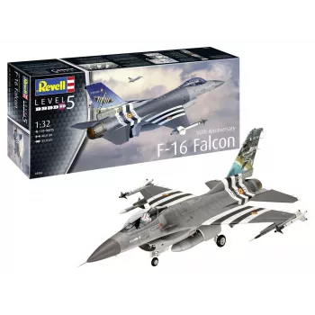 Plastmasas modeļa lidmašīna REVELL F-16 Falcon 50th Anniversary komplekts 1:32 mērogs