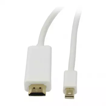 Synergy 21 S215654 Video kabelis-pielāgotājs 3 m Mini DisplayPort HDMI Balts (S215654)