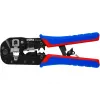 Knipex 97 51 13 kabeļu presēšanas knaibles, melna, zila, sarkana