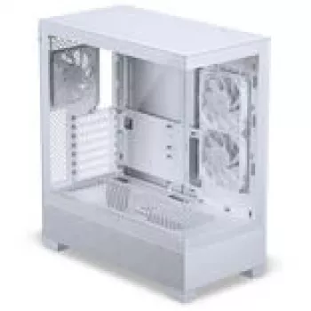 PHANTEKS XT View Matrix PC korpuss, Midi-Tower, E-ATX, rūdīts stikls, Matrix LED - balts (PH-XT523VM1_DWT01)