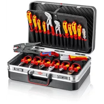 Knipex 00 21 20 Instrumentu komplekts “Electric” 20 daļas
