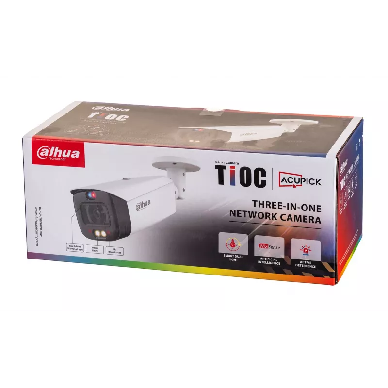 Dahua Technology WizSense IPC-HFW3849T1-AS-PV Bullet IP drošības kamera Āra 3840 x 2160 pikseļi Griesti/siena