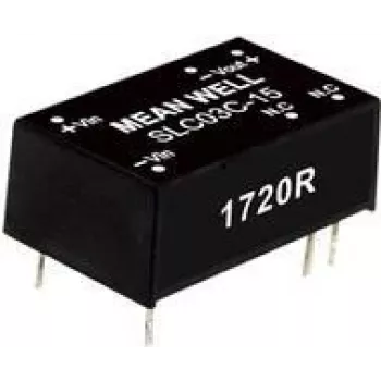 MEAN WELL SLC03A-12 elektriskais pārveidotājs 3 W 9-18 V 250 mA