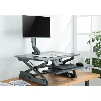 Maclean MC-853 galda stiprinājums vienam monitoram 17–32 collām, VESA 75x75 / 100x100, līdz 8 kg