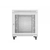 Rack skapis LANBERG FF01-8015-23SL 19 collu 15U, pelēks, perforētas priekšējās durvis