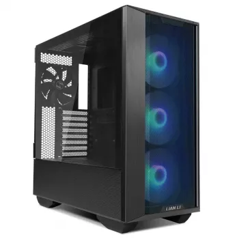 Lian Li LANCOOL III Midi Tower Melns, Caurspīdīgs